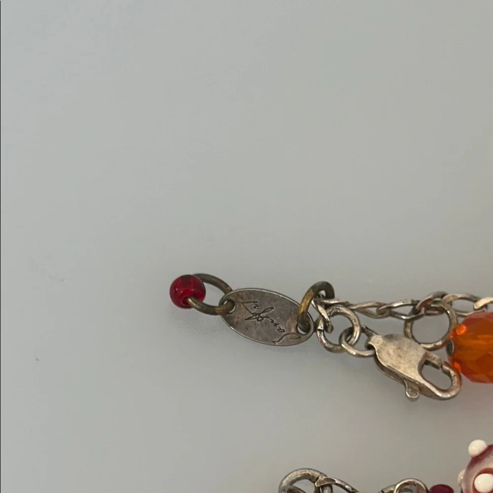Jan art murano glass Colorful Beaded Bracelet​